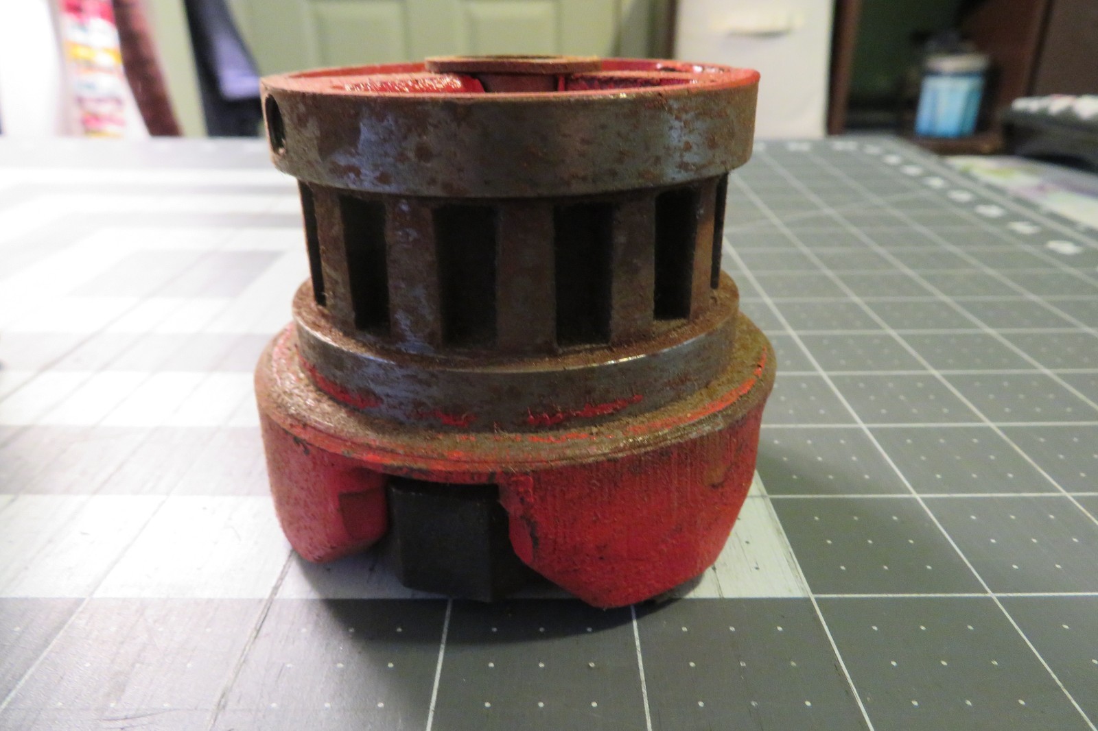 Reed Die with Ratchet Die Head Pipe Threading Threader
