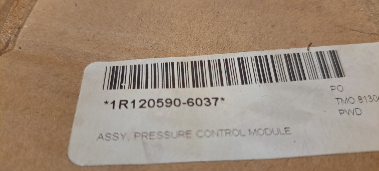Thermo Fisher Scientific 1R120590-6037 Pressure Control Module Assembly
