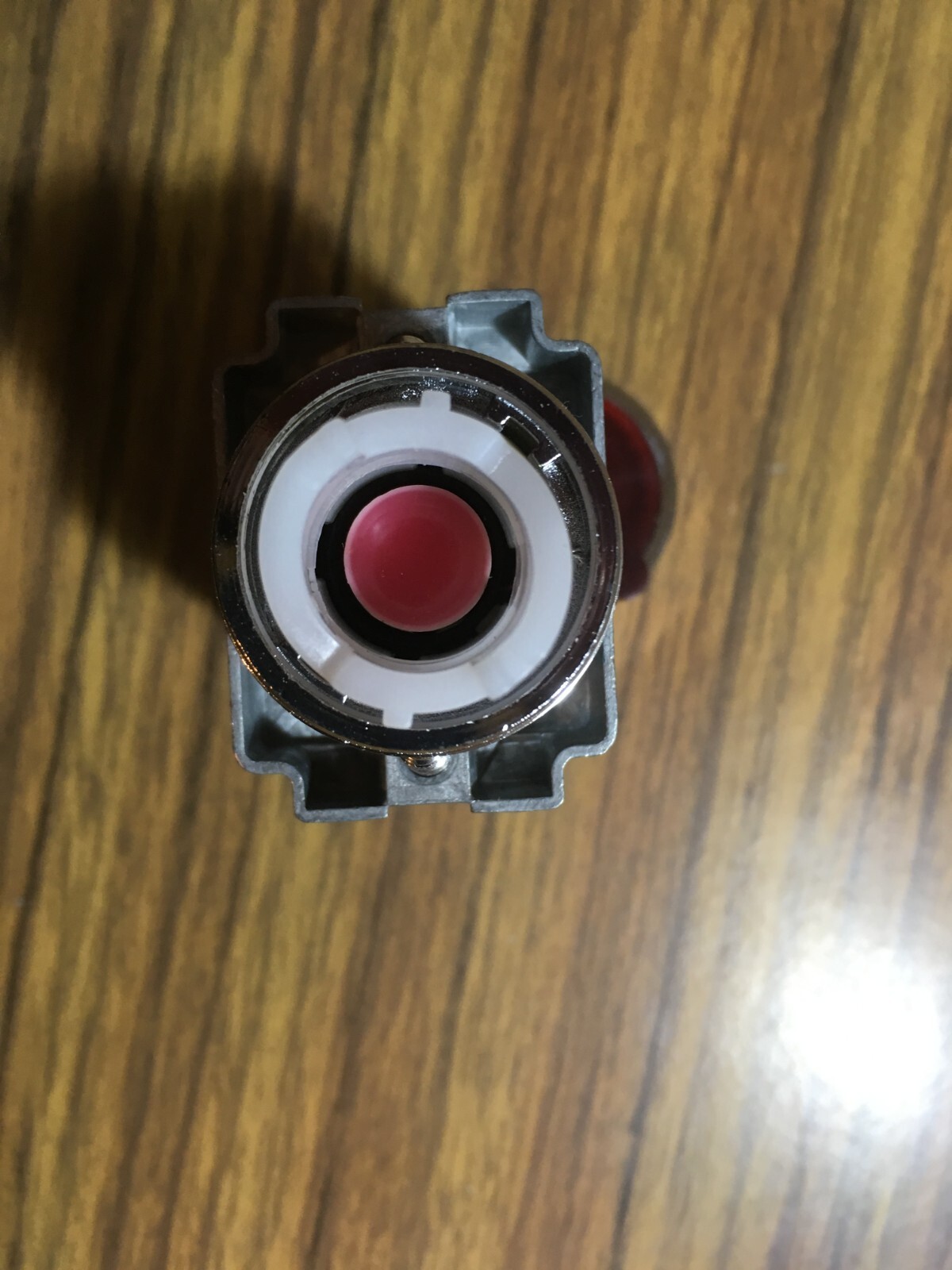 22mm illuminated 2-position selector switches N.C. metal base&bezel Red Knob