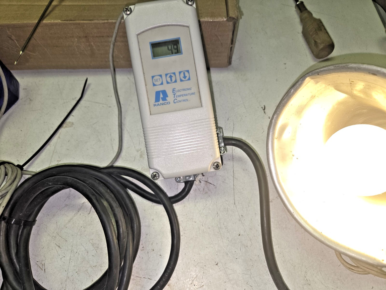 Ranco ETC-111000-000 Digital Temperature Controller w/ Power Cord