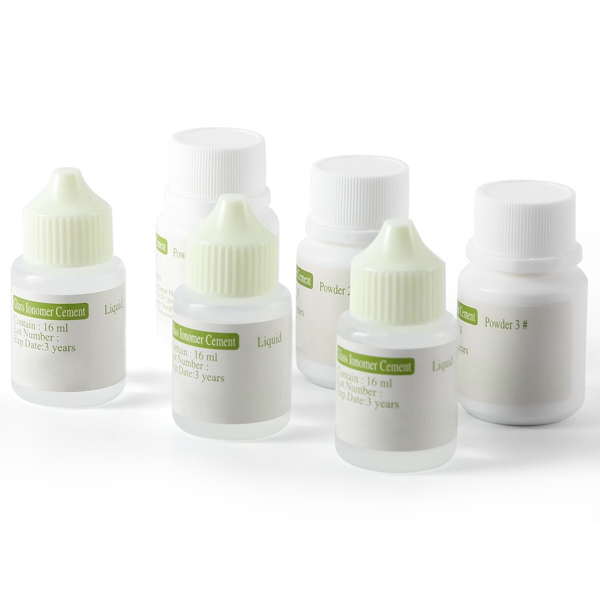 Dental Permanent Glass IonomerCement Lining Luting Glue For Crowns& Bridges