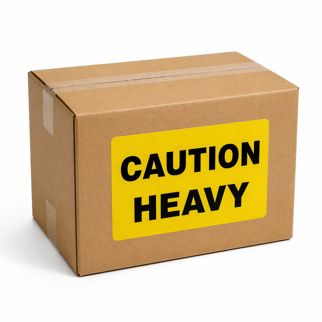 Shipping Labels- 3×5 Caution Heavy 500 labels each, 1-12 Rolls