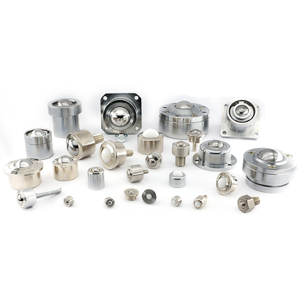 Ball Transfer Bearing Unit Casters Conveyor Roller M5 M6 M8 M10 Male Thread Bolt