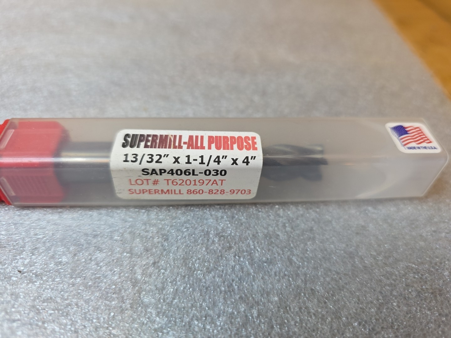 Supermill 13/32″ x 1-1/4″ x 4 SAP406L-030