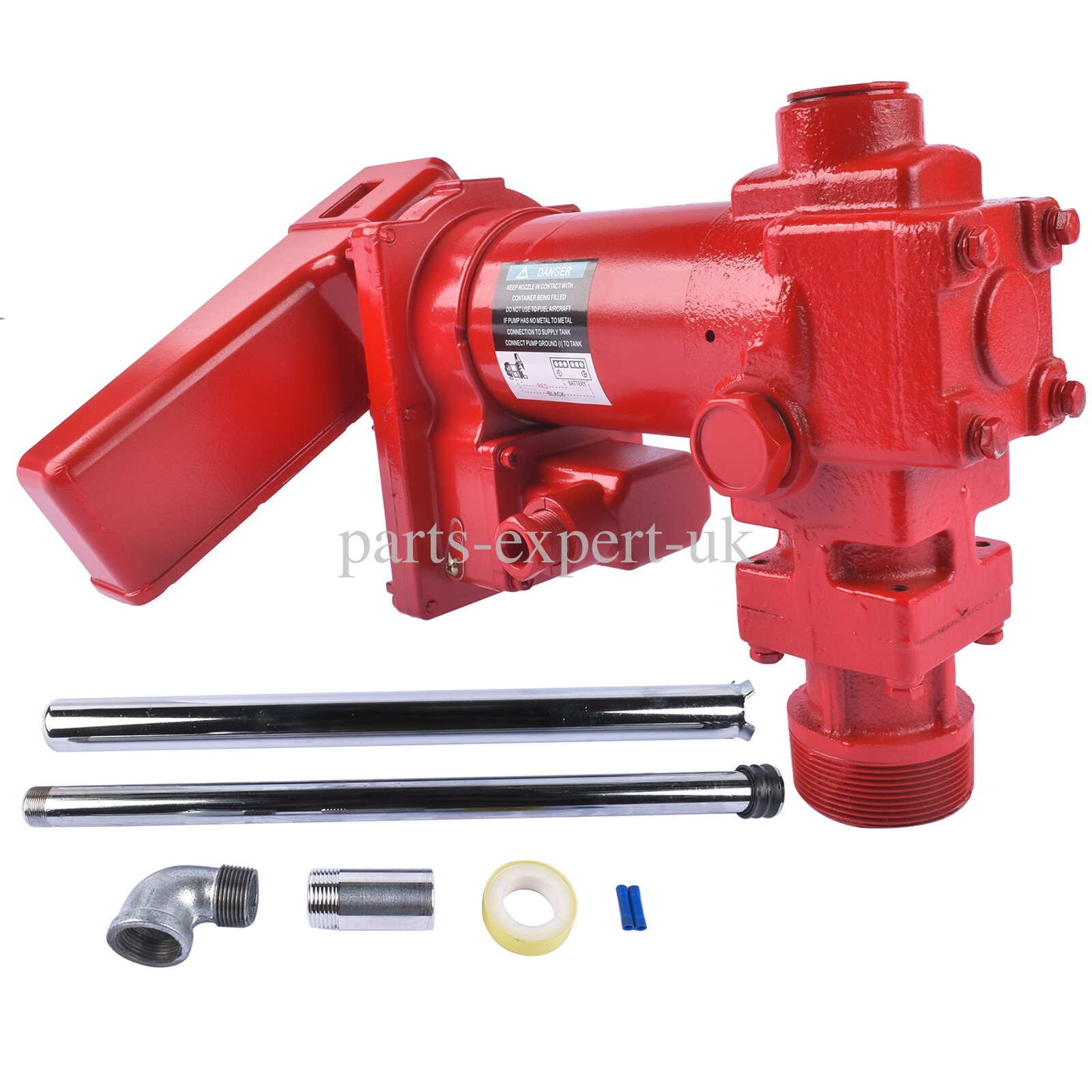 Fuel Transfer Pump 20 GPM 12 V DC Pump Heavy Duty Transfer Pump for Gas Diesel