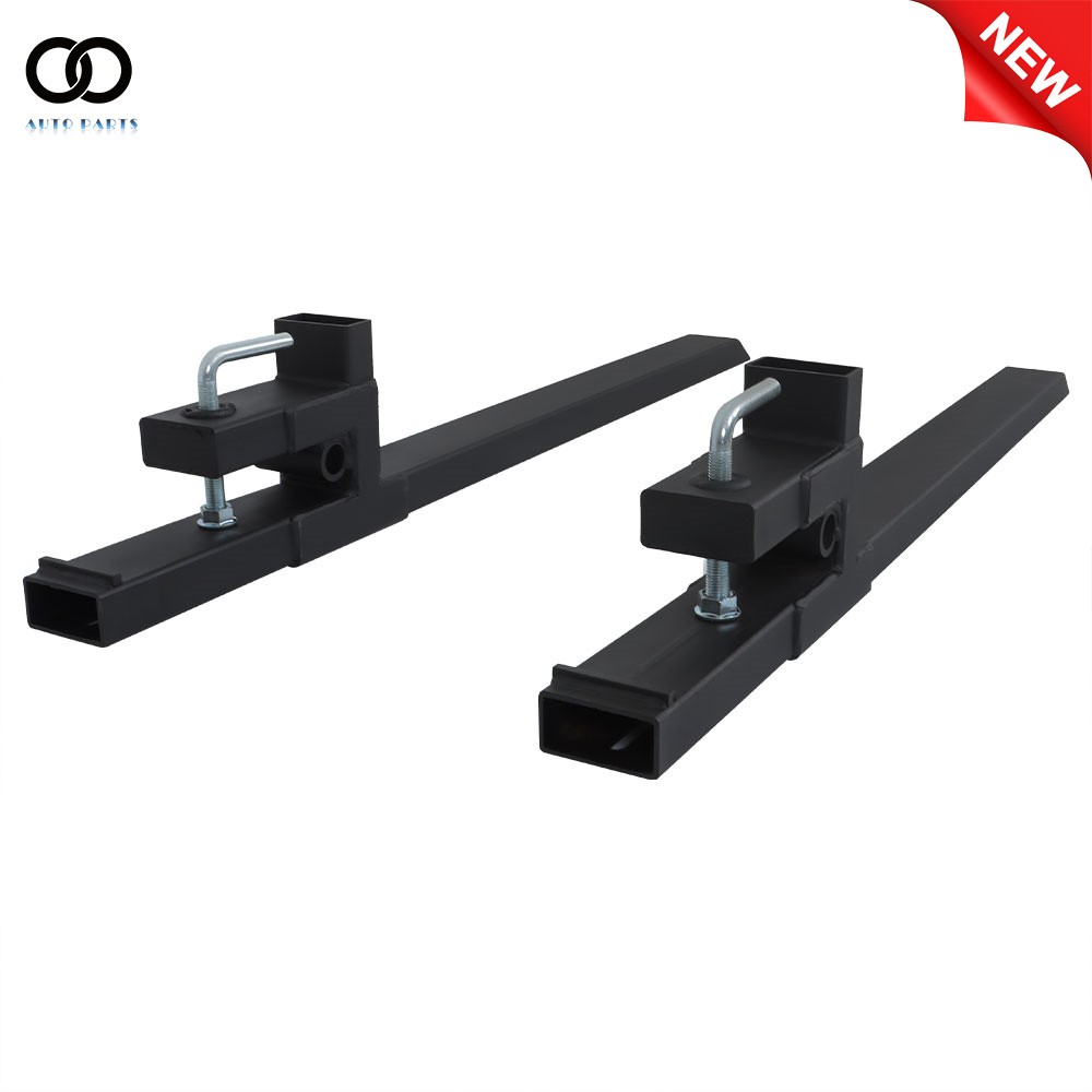 4000lb Clamp on Bucket Pallet Forks Tractor Loader Skid Steer Attach 60»