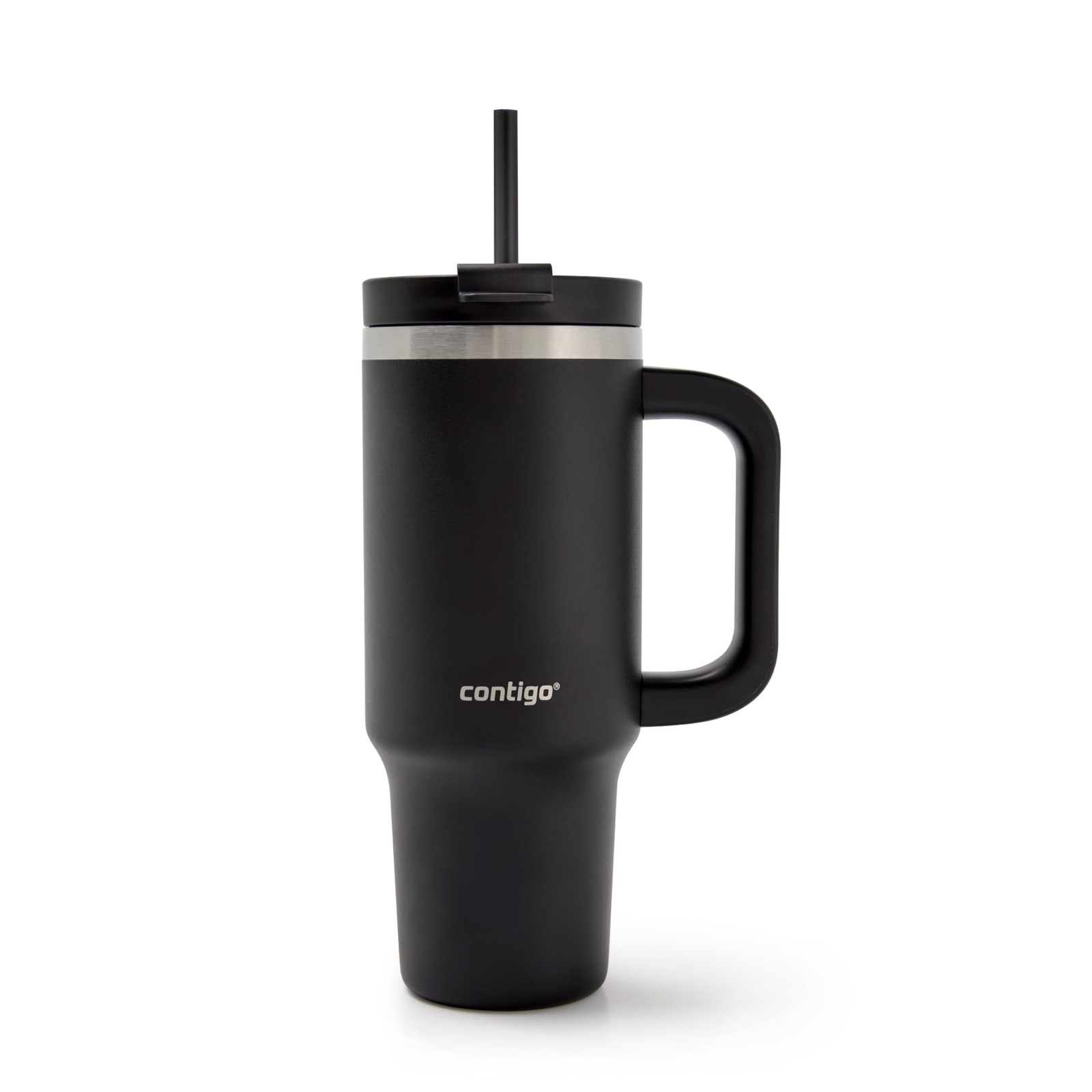 Contigo Streeterville 30oz Tumbler, Stainless Steel Vacuum 30oz, Licorice