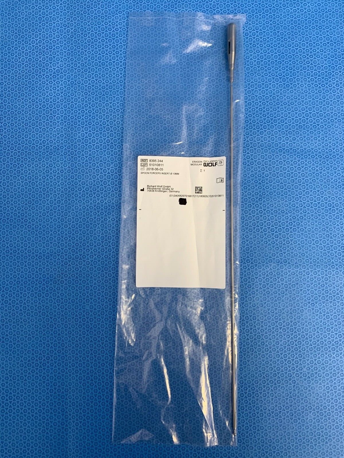 R Wolf 8395.244 Spoon Forceps Insert 10mm
