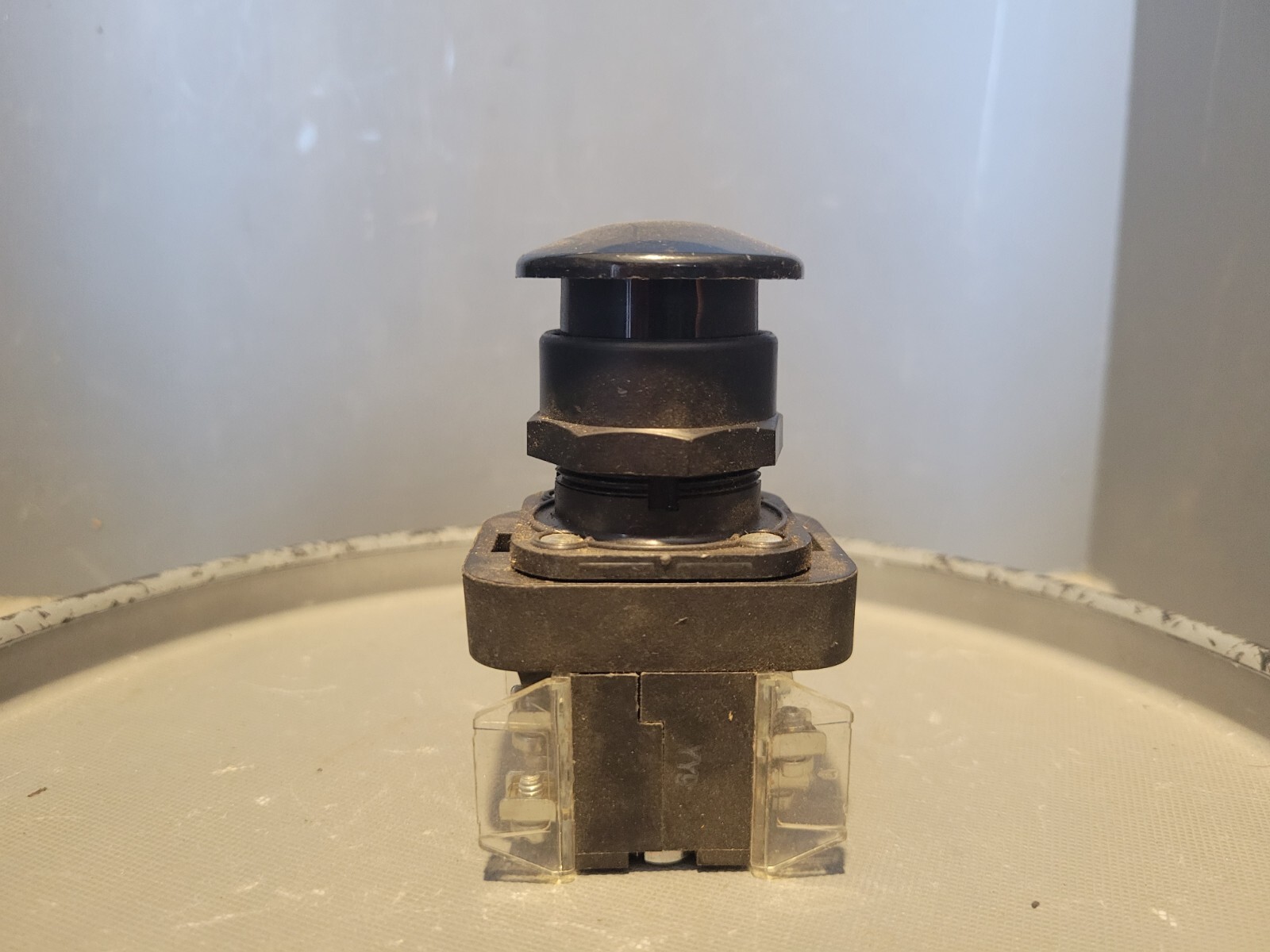 Allen Bradley Pushbutton, Black, Series F, 800H-DR2B