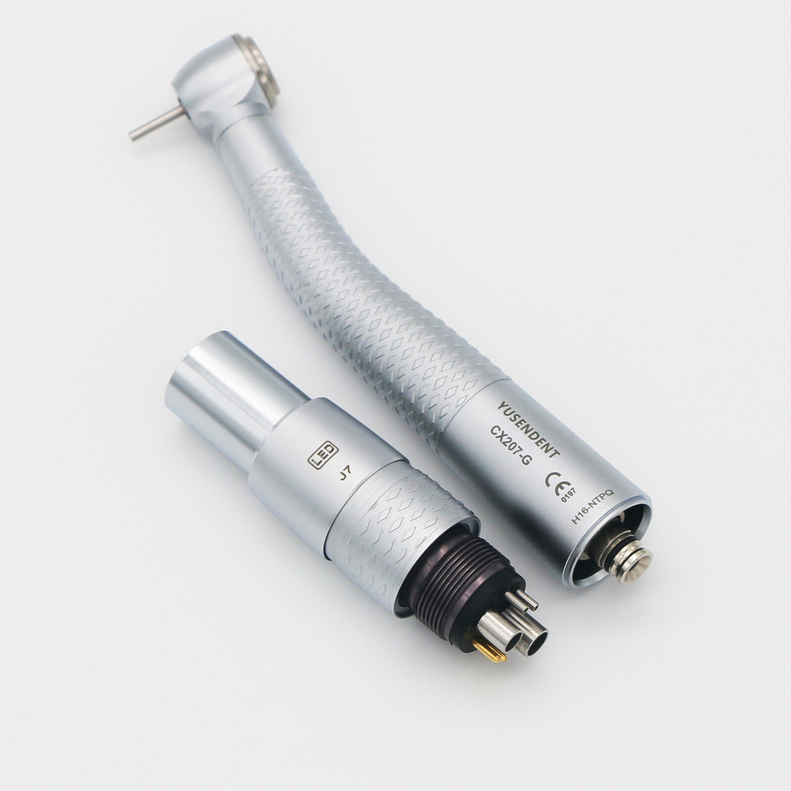 COXO Dental Air Turbine Fiber Optic Handpiece Fit NSK Phatelus LED Quick Coupler