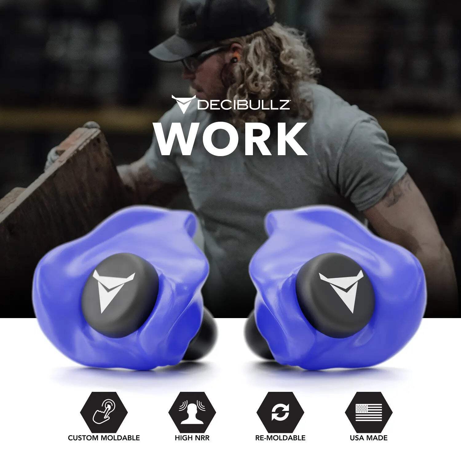 Custom Molded Earplugs 31dB NRR