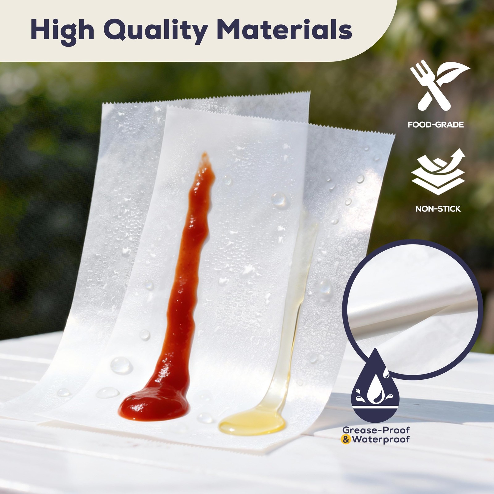 Fit Meal Prep 500 Pack 6 x 10.75 Inches Deli Wax Paper Sheets, 6 x 10.75»