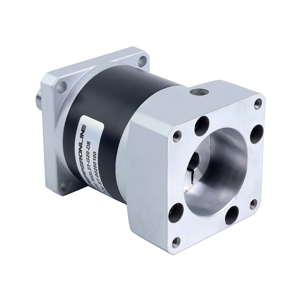 STEPPERONLINE Nema 23 Stepper Motor Planetary Gearbox Ratio 20:1 8mm Input Shaft