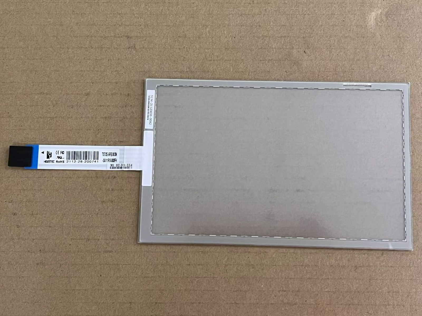 7Inch Touch Screen for T070S-5RB003N-0A11R0-080FH 5 Wire Glass Digitizer 165×104