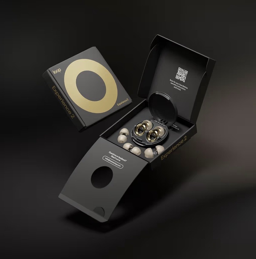 Loop Experience 2 Ear Plugs – Stylish Certified Hearing Protection for Concerts