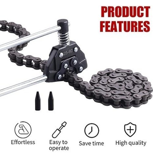Chain Detacher Breaker Cutter Fit for 25/35/41/40/50/60 415H,428H, 520,530 Rolle