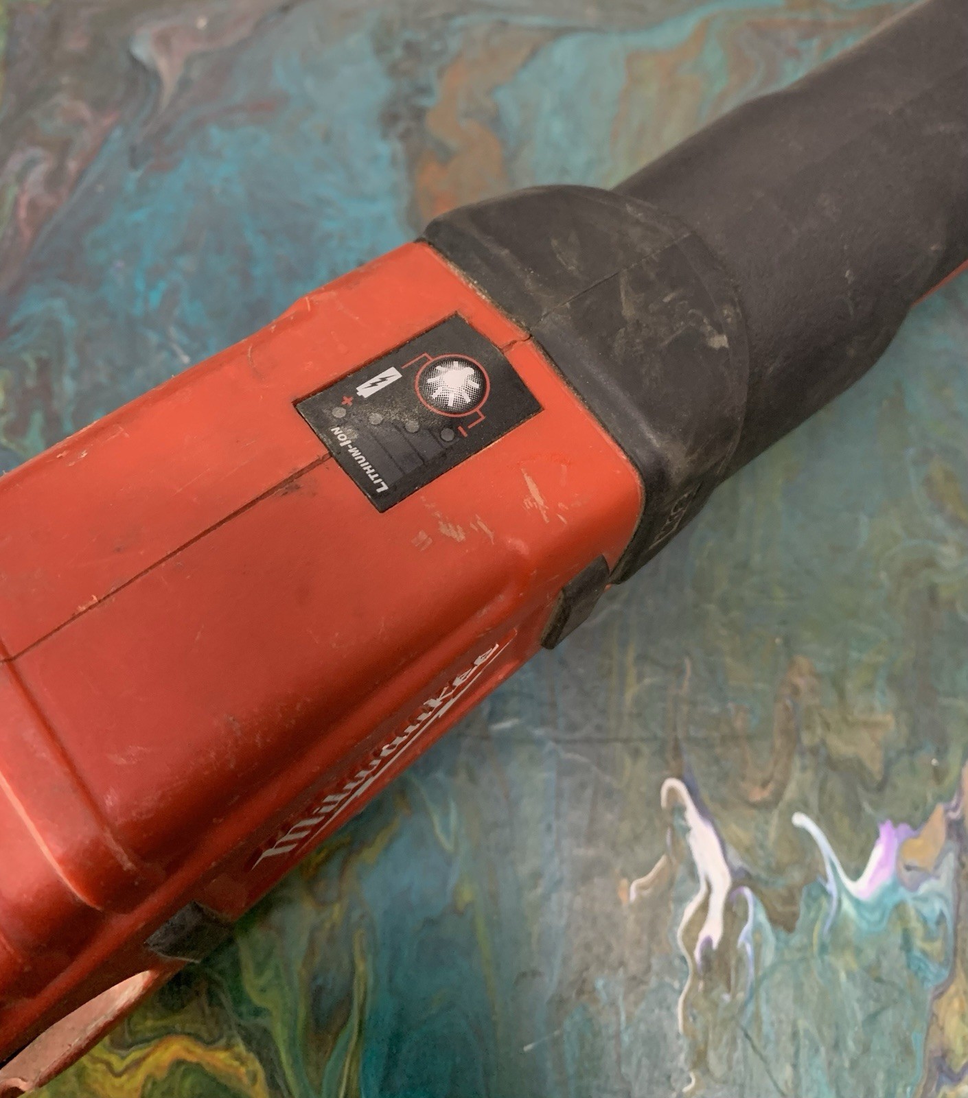 As-Is Broken Button Milwaukee 2471-20 M12 Cordless Copper Tubing Cutter
