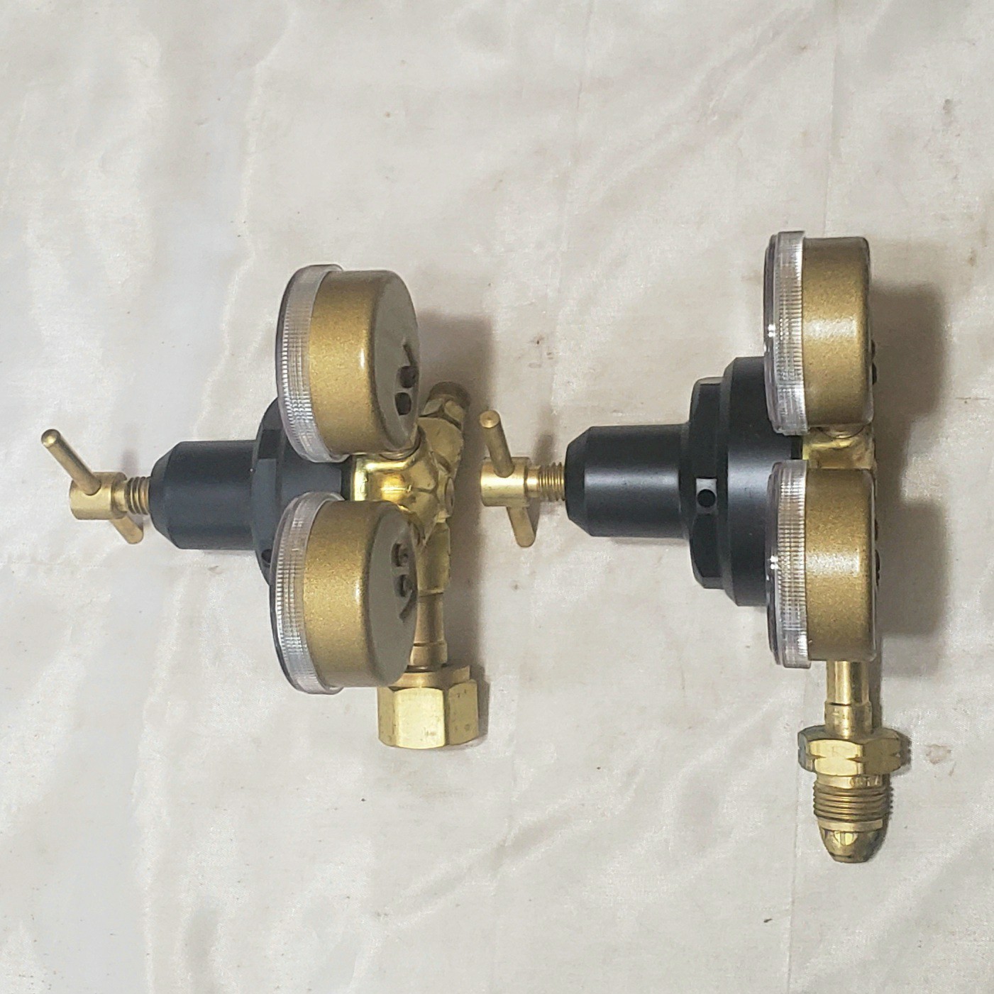Harris Craftsman Oxygen Acetylene Regulator Set For Welding Torch Heavy Duty