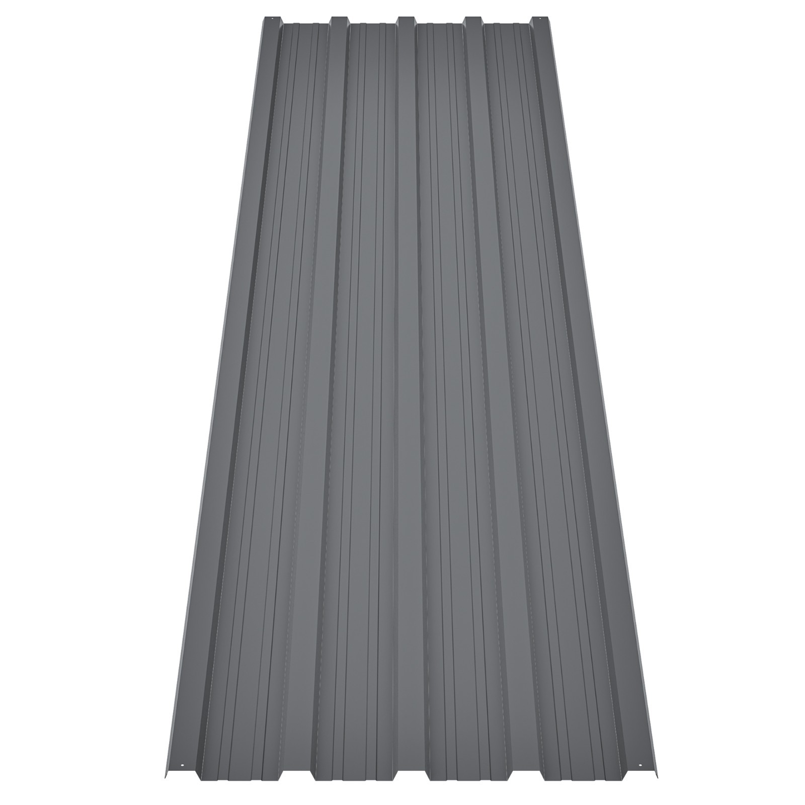 16.77″(W)x73.23″(H) Galvanized Metal Roof Panels Hardware Roofing Sheets(15 Pcs)