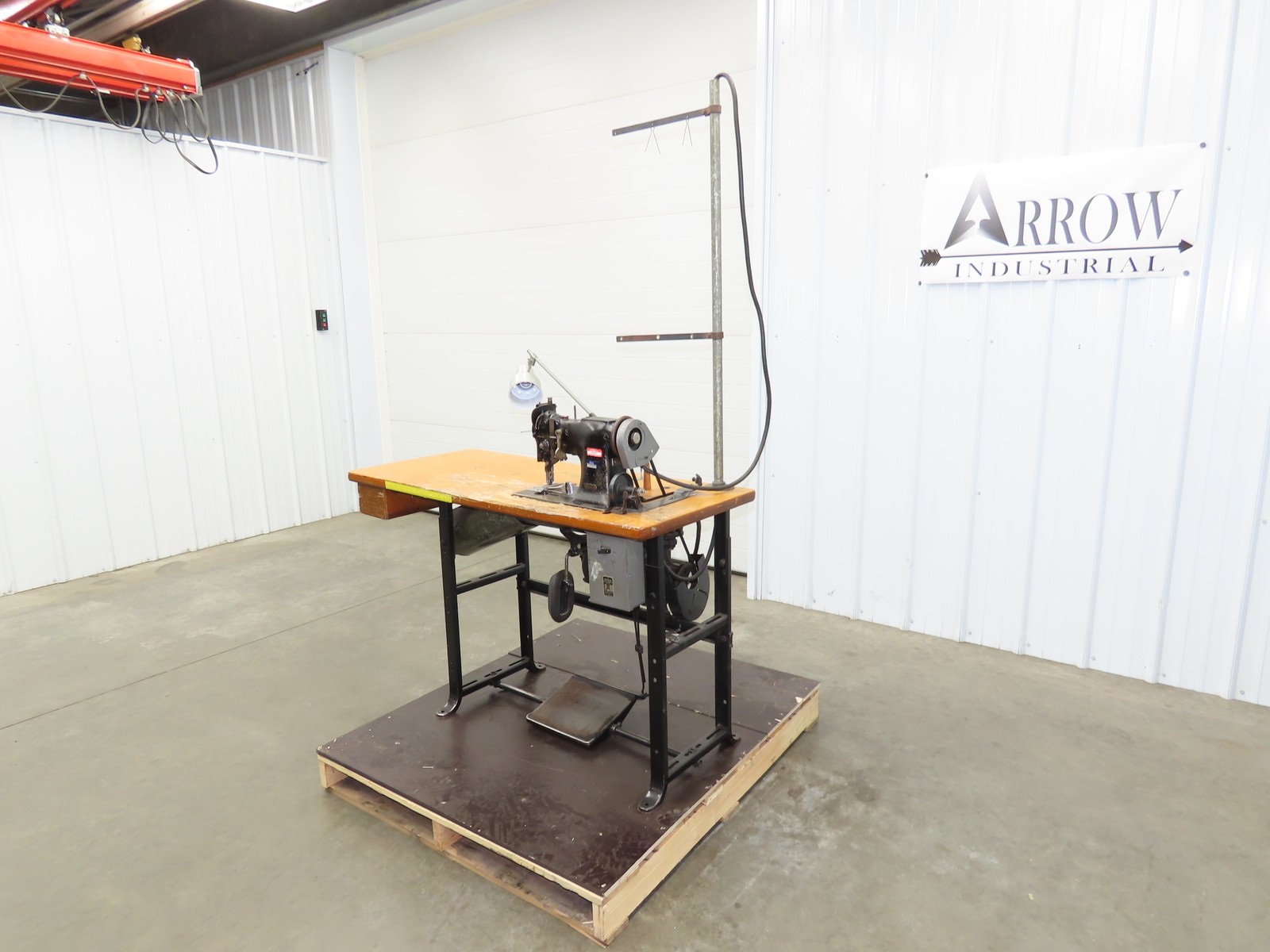 Singer 108W7 Industrial Sewing Walkling Foot Machine W/Vertical Shear 220VAC 3Ph