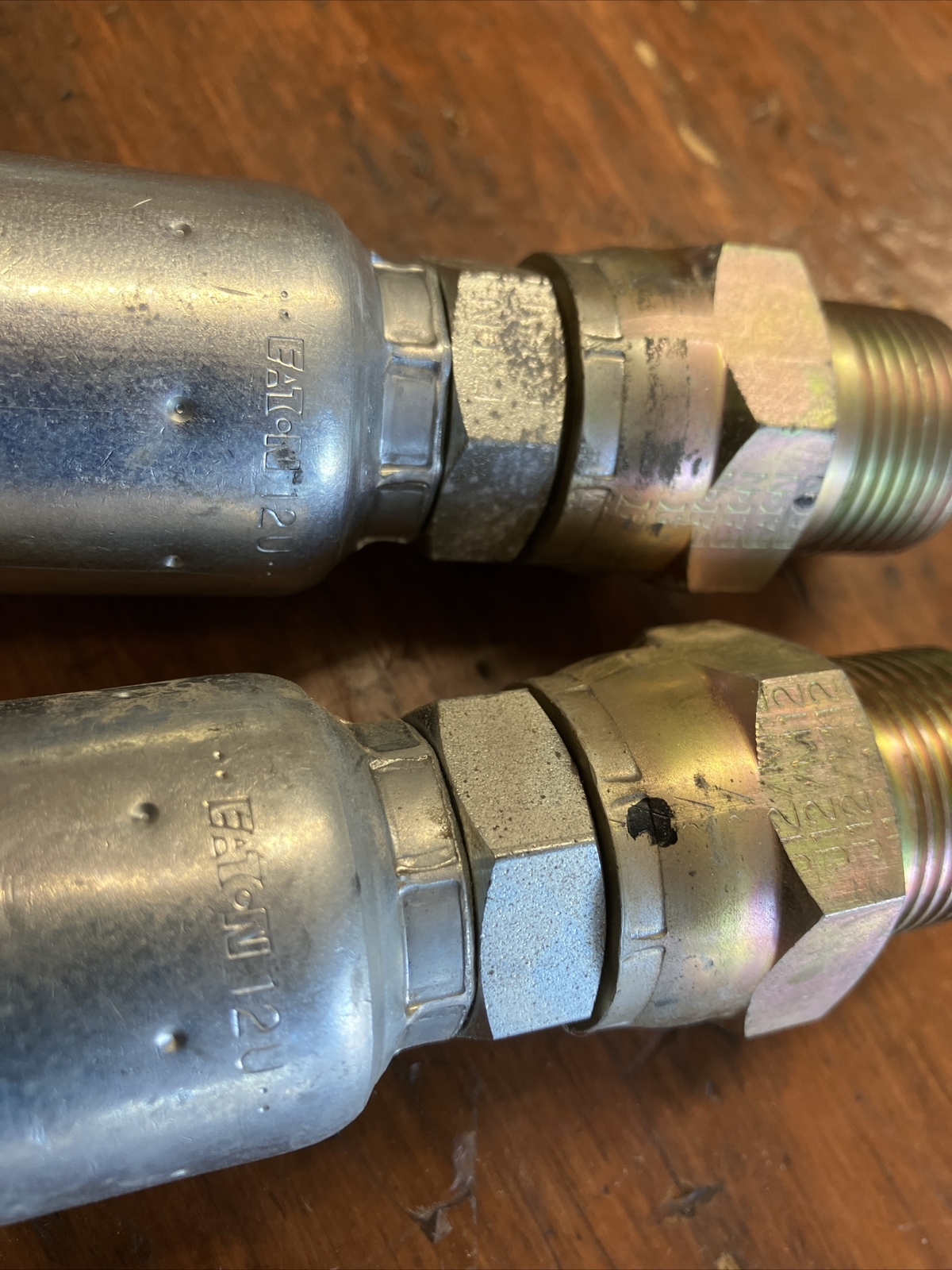 12U-J12 Eaton Hose End, Lot of 2