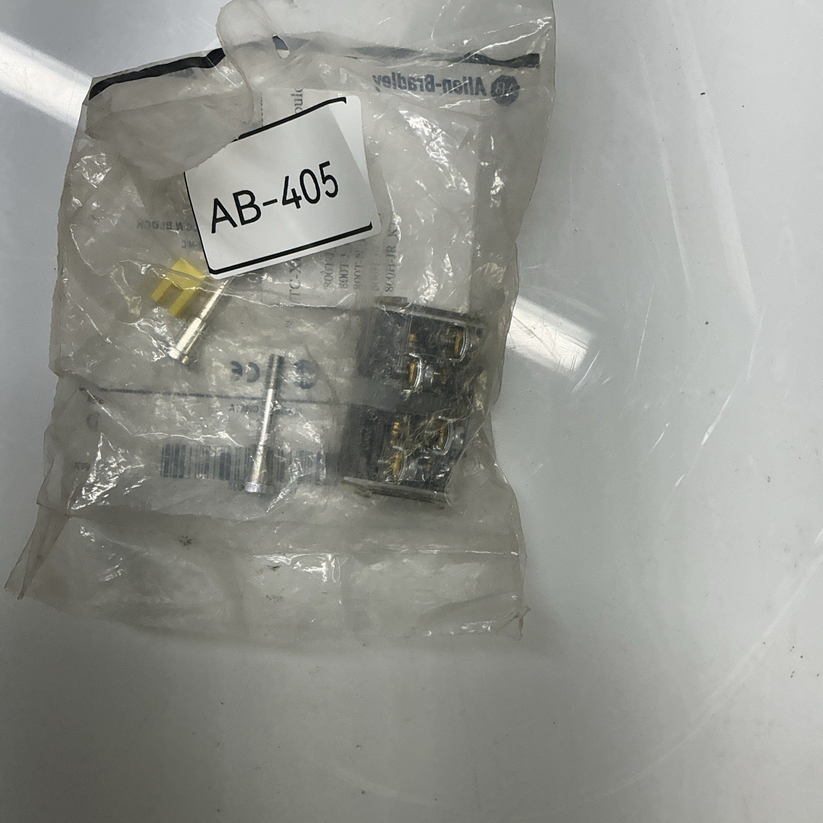 Allen Bradley 800T-XA SER D Contact Block AB-405