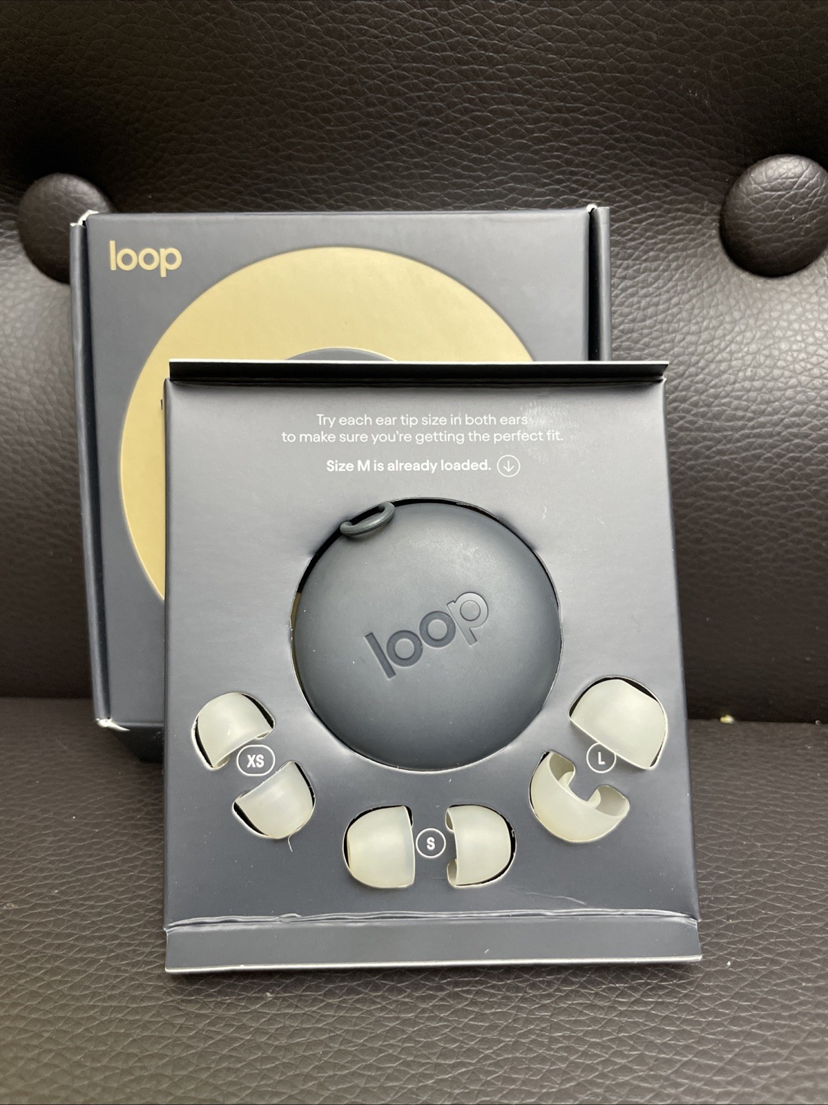 Loop Experience 2 Earplugs High Fidelity Hearing Protection Gold – New Open Box