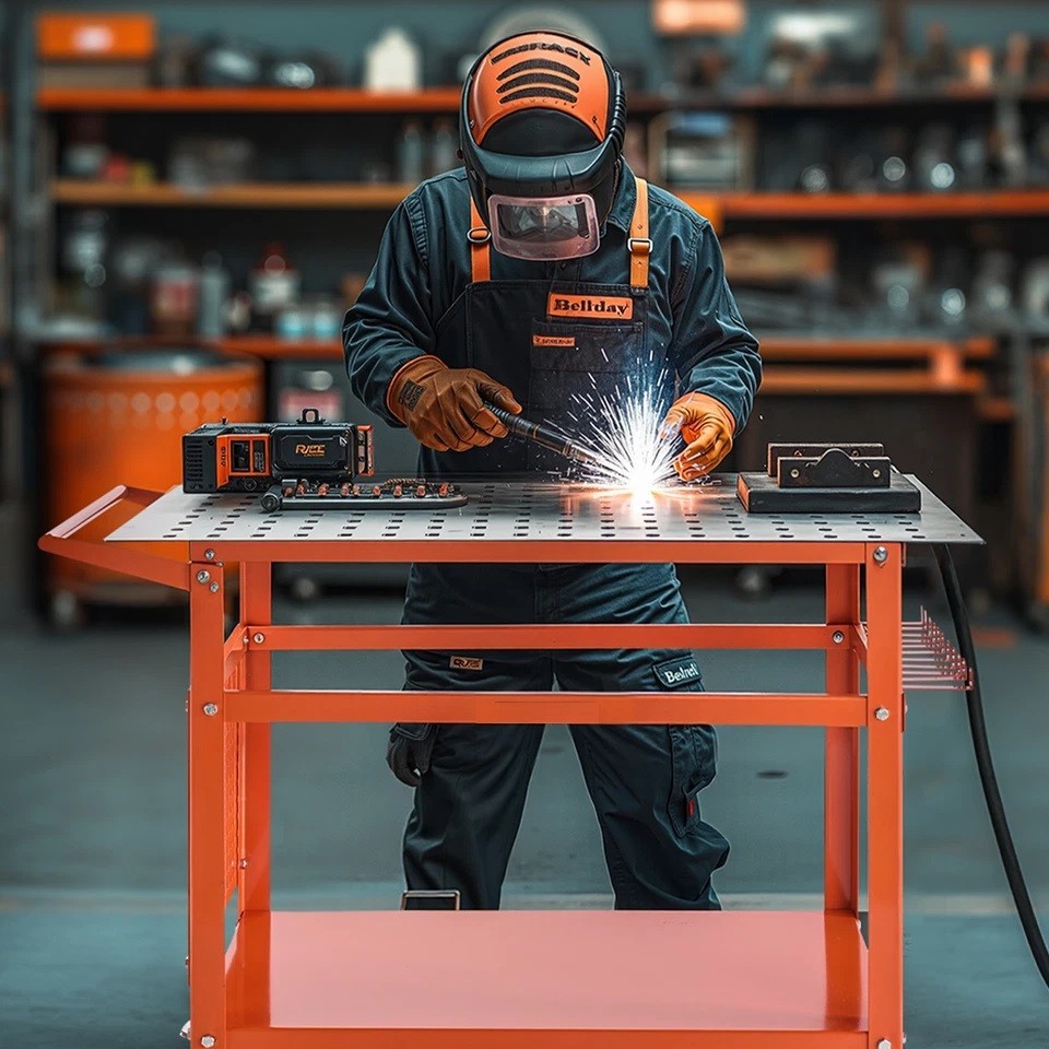 Welding Table 40″x24″ Welding Table with 800LBS Static Weight Capacity