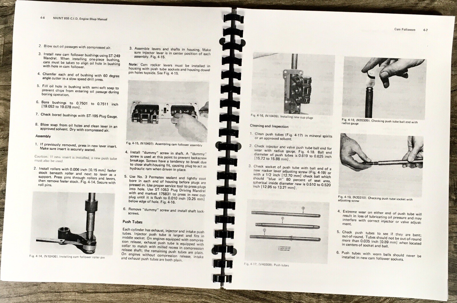 Cummins NHHHTC-335 NTC-350 NTCE-350 NTCC-350 Engines Service Manual Parts Set