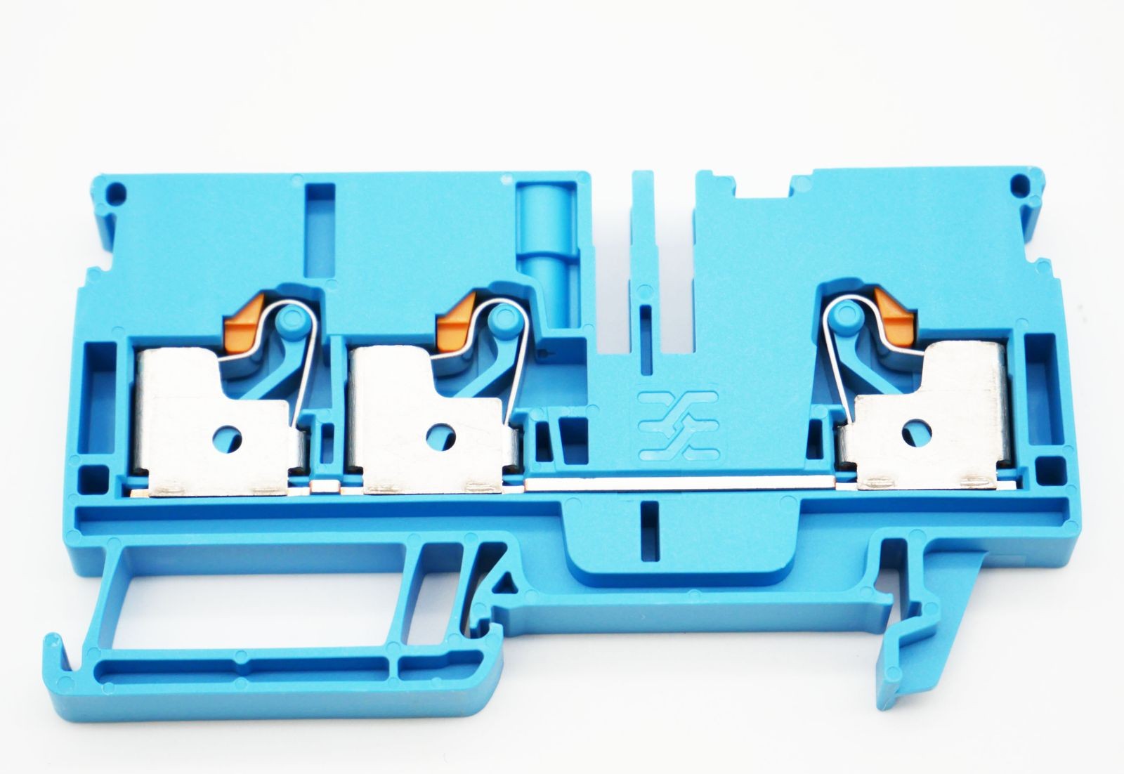 48x Weidmüller 1991830000 A3C 6 BL 800V 6mm² feed-through terminal block-unused-