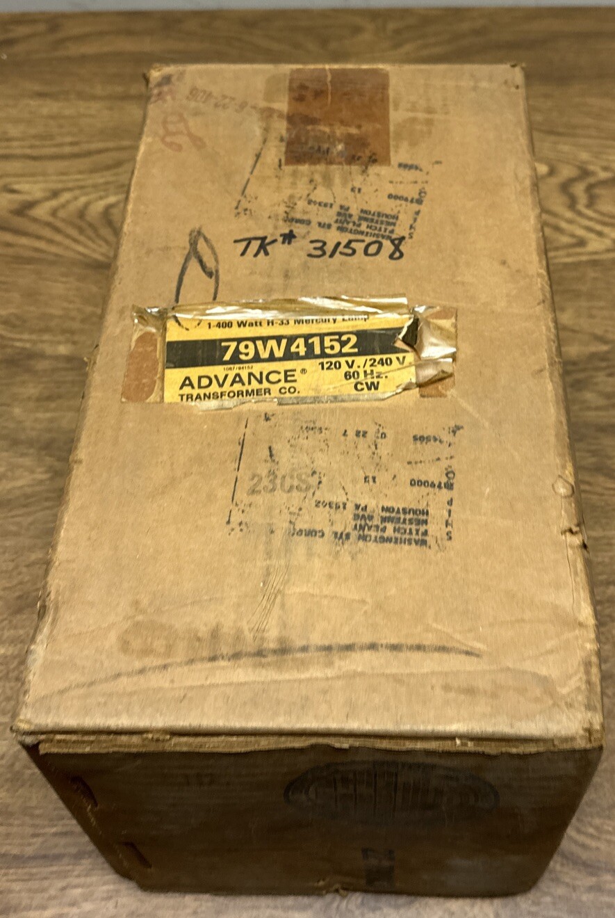 Advanced,79W4152,Weatherproof Ballast 400W H-33 Mercury Lamp