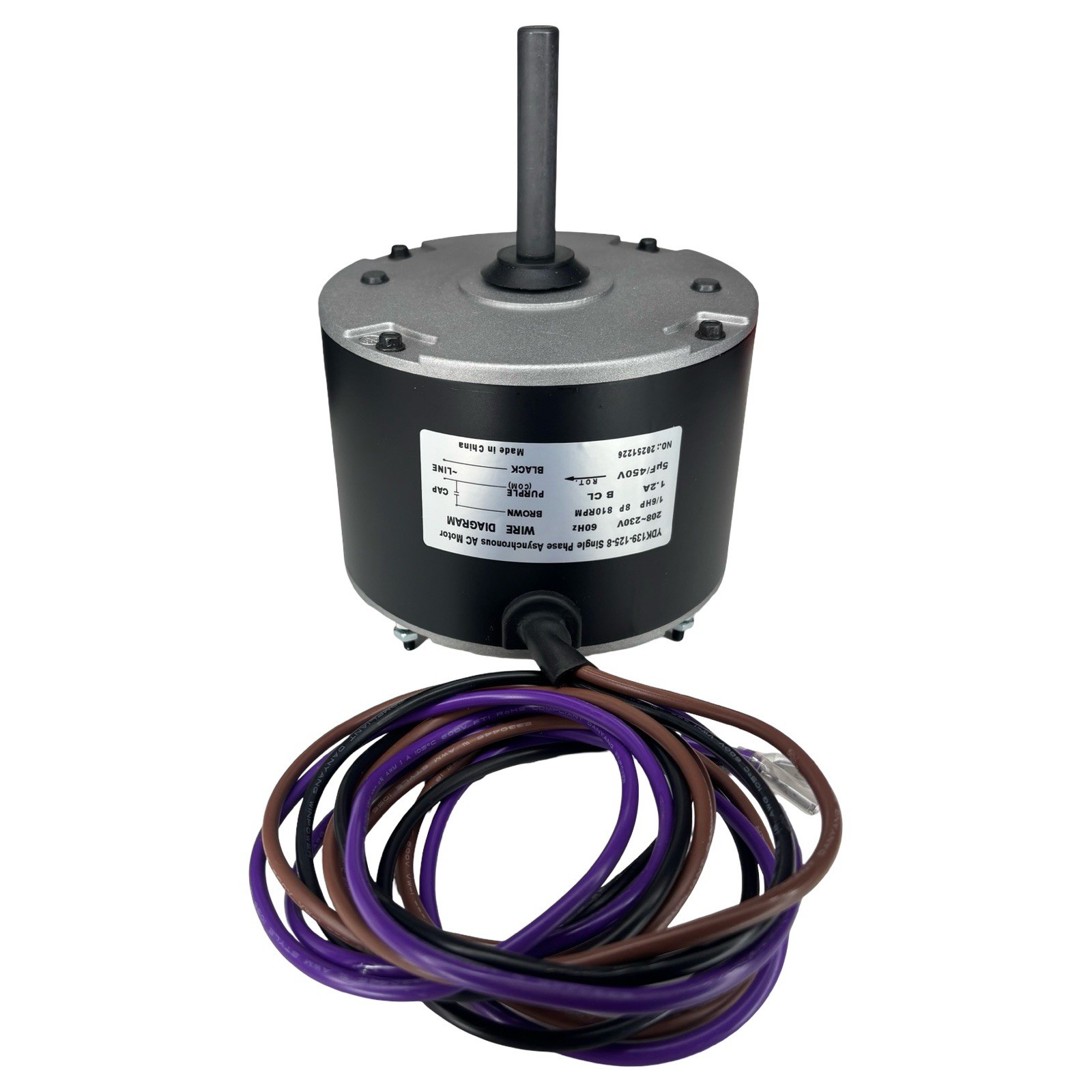 Condenser Fan Motor 1/6HP 208-230V Single Speed for Goodman 0131M00060S New