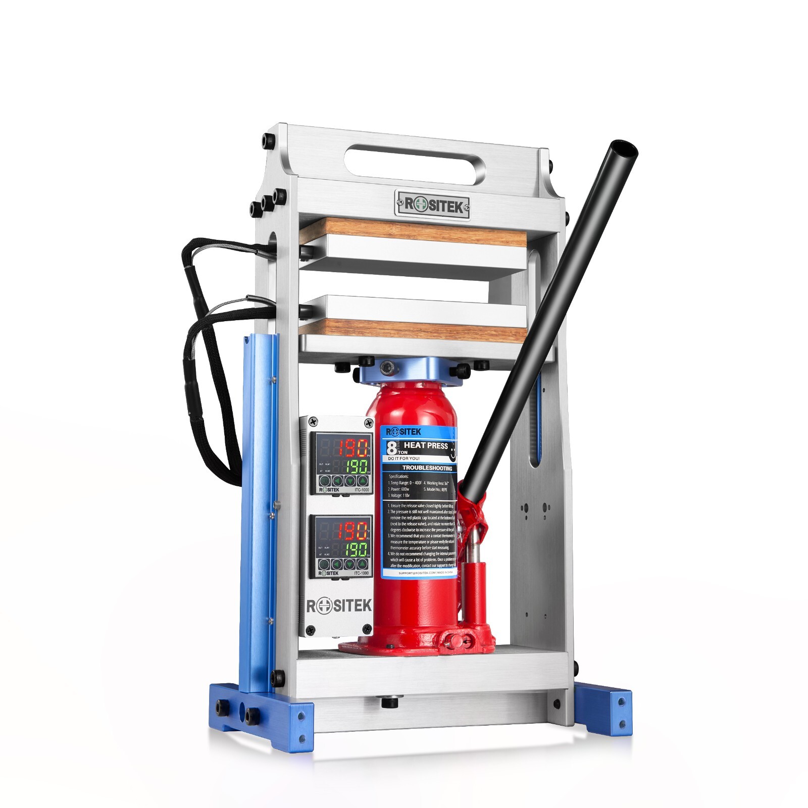 ROSITEK by Dabpress 8 Ton Heat Press Machine – Dual 3×7 Heated Plates