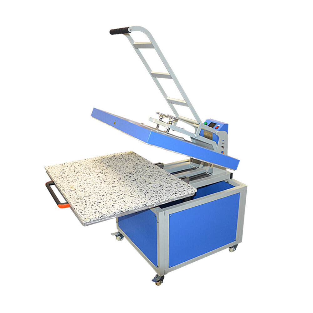 QOMOLANGMA Heat Press Machine 31×39 Large Format Transfer Manual Operation 220V