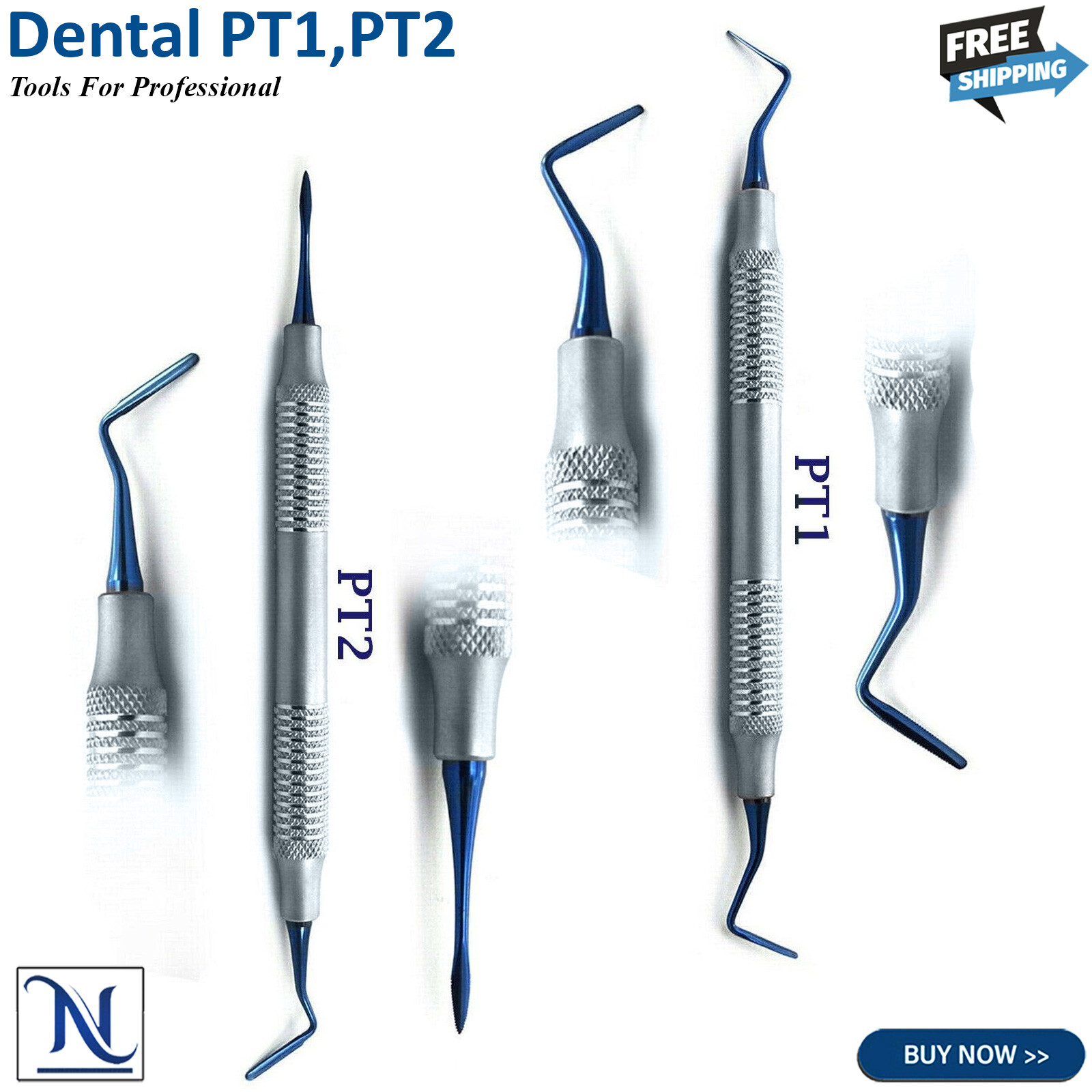 PPAELA Dental Sinus Lift Tunelling PT-1 PT-2 Periotome, Sinus Lift Elevators