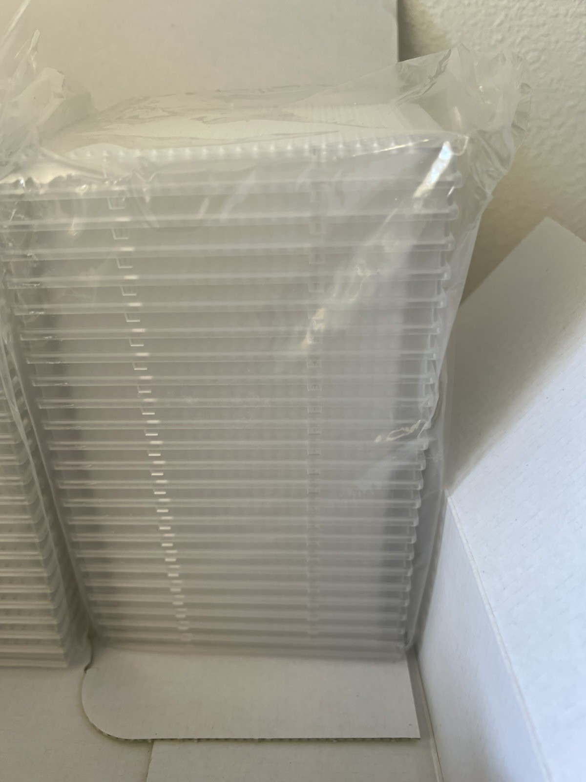 Lot Of 8 Bio-Rad Hard Shell 384 PCR Plate, Thin Wall, Clear/clear HSP3801 50/pk