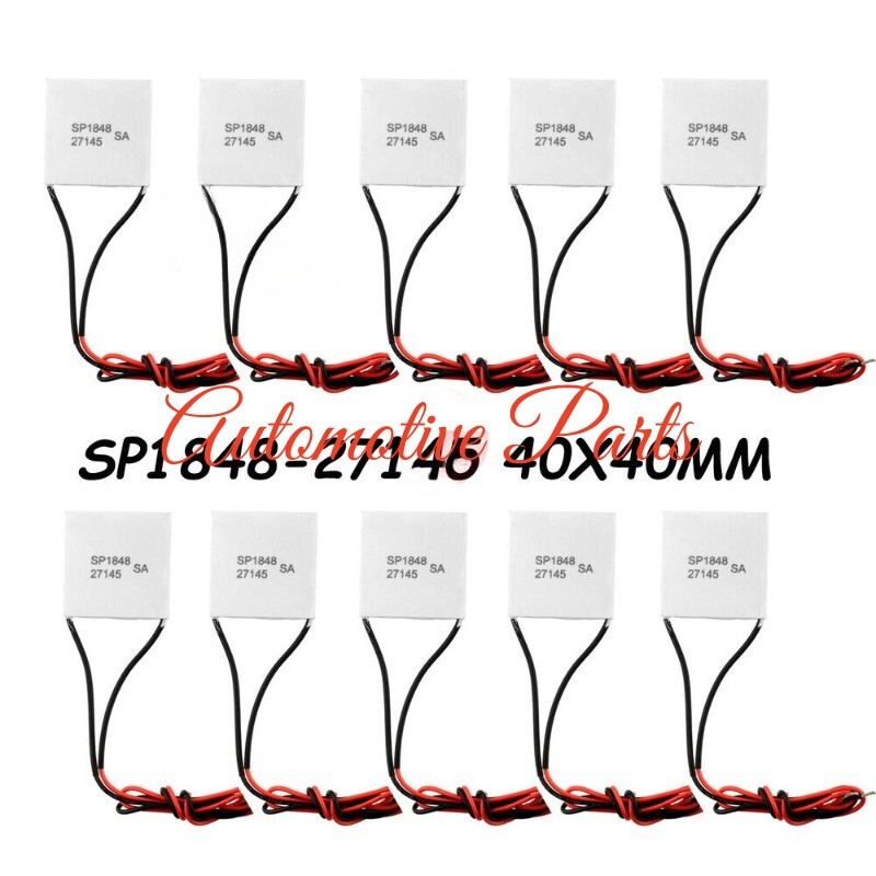 10PCS TEG SP1848-27145 Module 40MM Thermoelectric Generator Temperature Peltier
