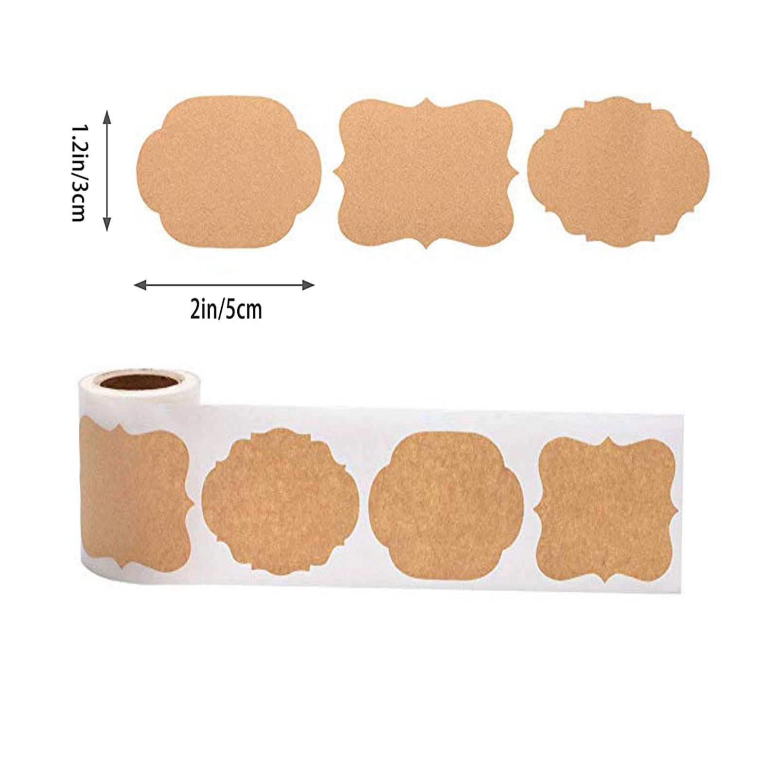 300 PCS Handmade Jar Stickers for Mason Jars Ball Kerr Food