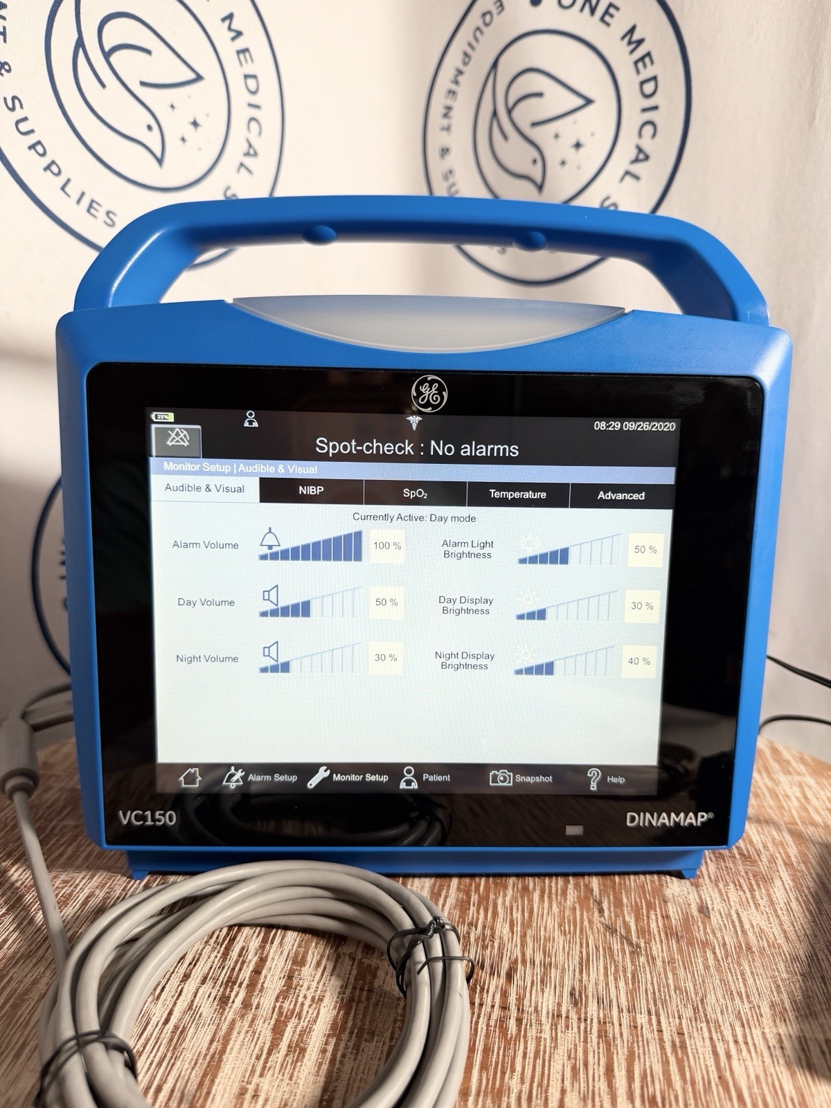 GE Carescape Dinamap VC150 Vital Signs Monitor w/ Accessories