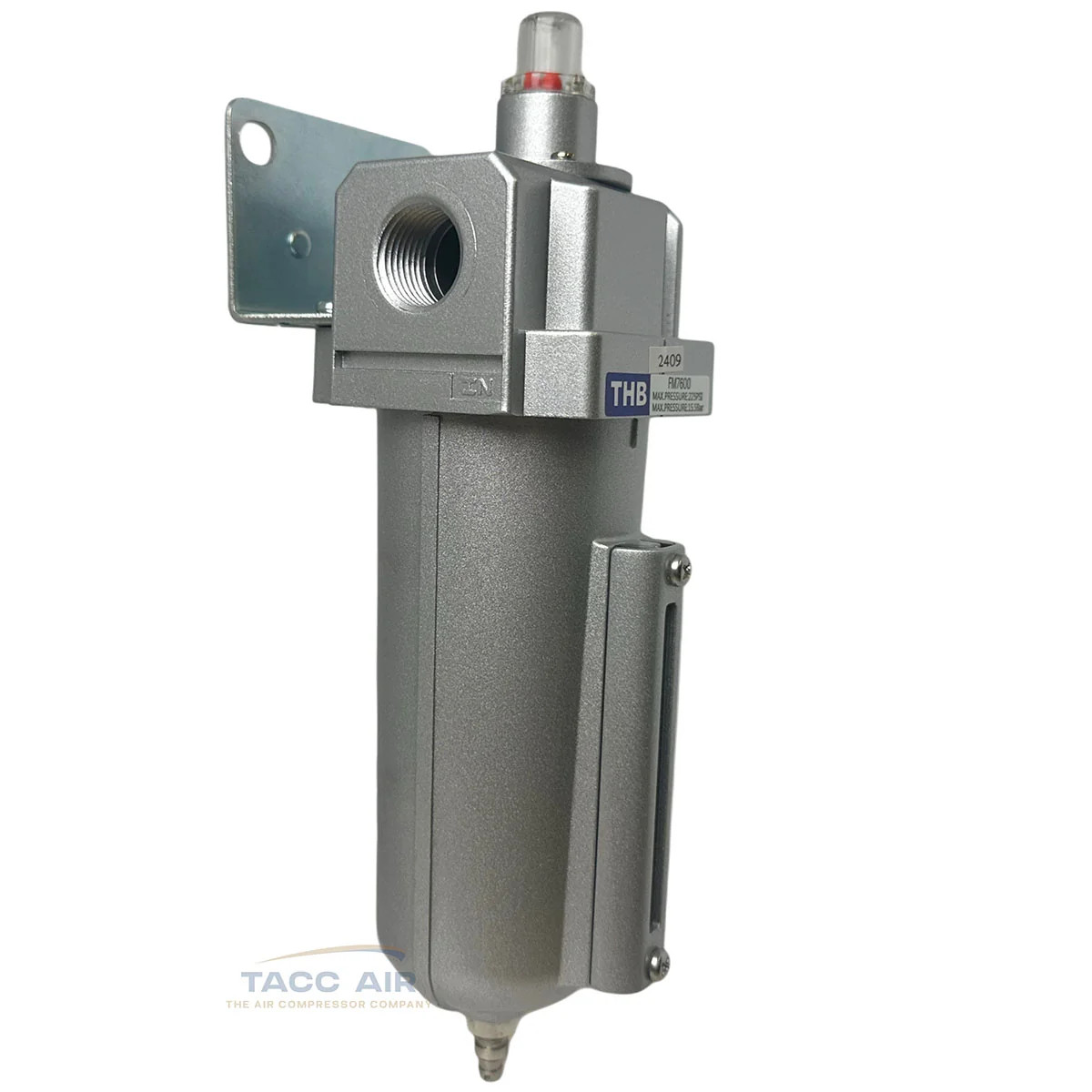 0.01 Micron Oil Coalescing Filter 1/2″ NPT Compressed Air Compressor Separator