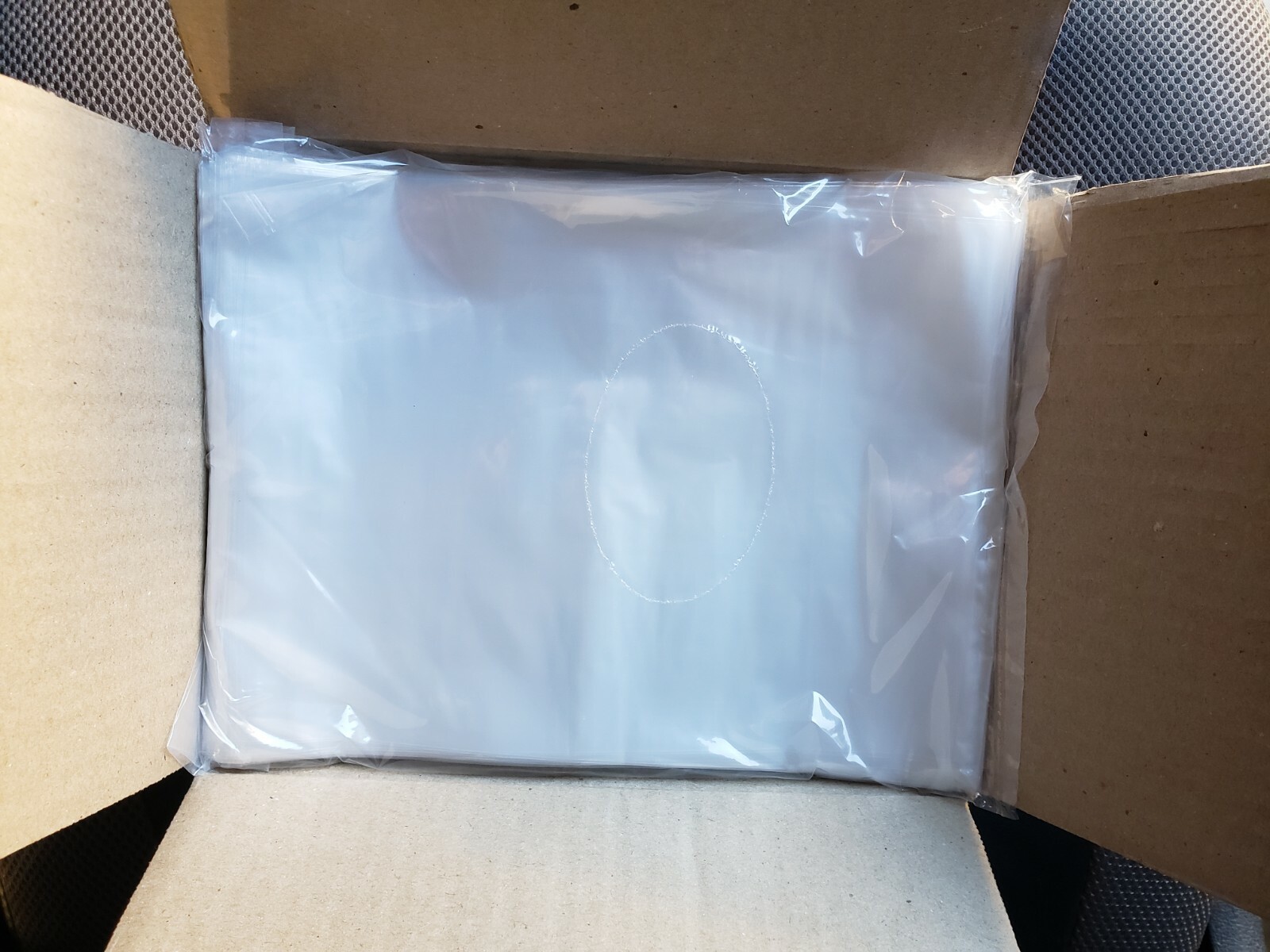 PLASTIC CLEAR BAGS T Shirt 100 200 500 1000 Flat Open Top Apparel Poly Bag 1Mil