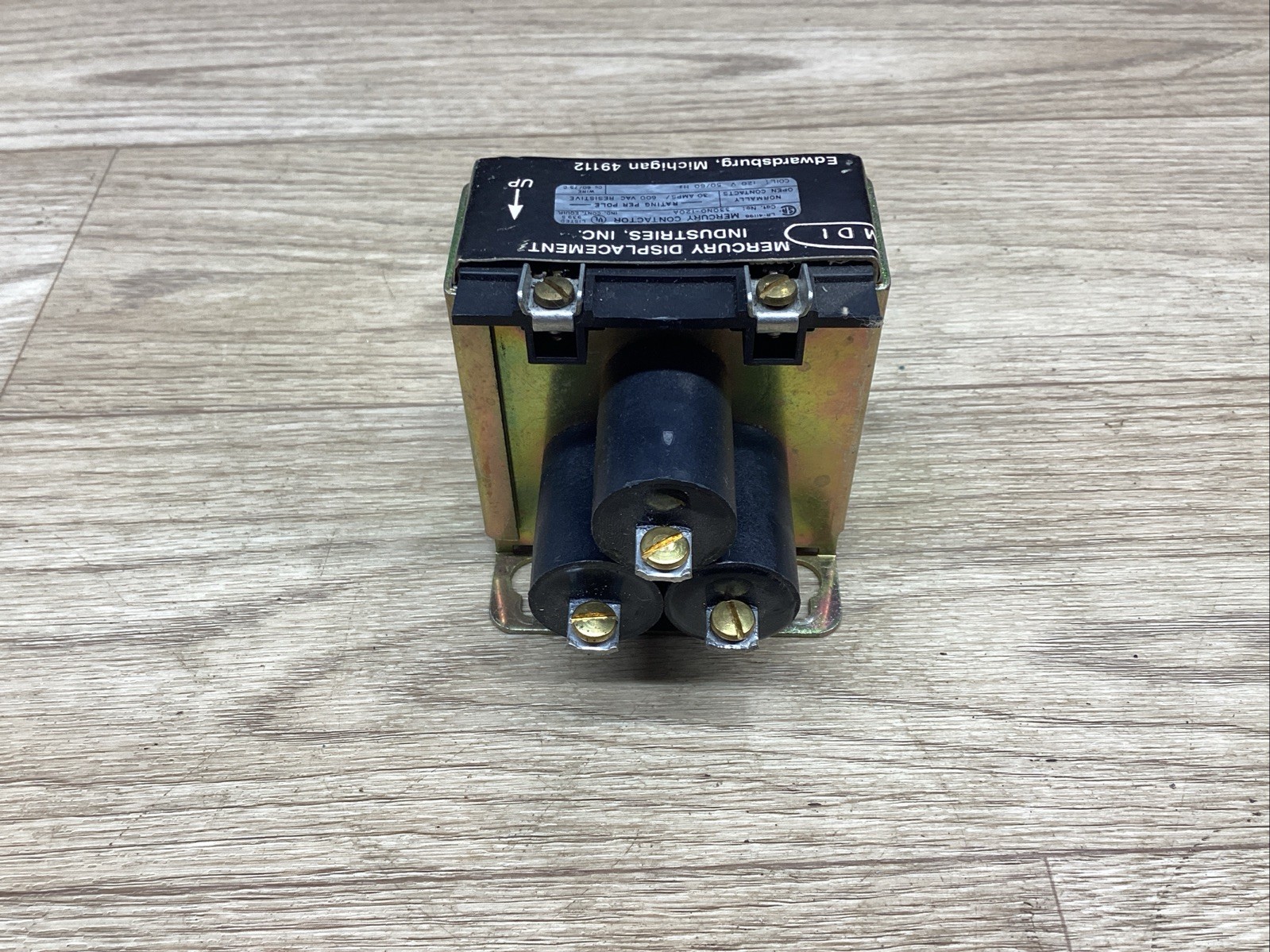 MDI CONTACTOR 33ONO-120A 120V 50/60 HZ 30A 600VAC #813C112PR4