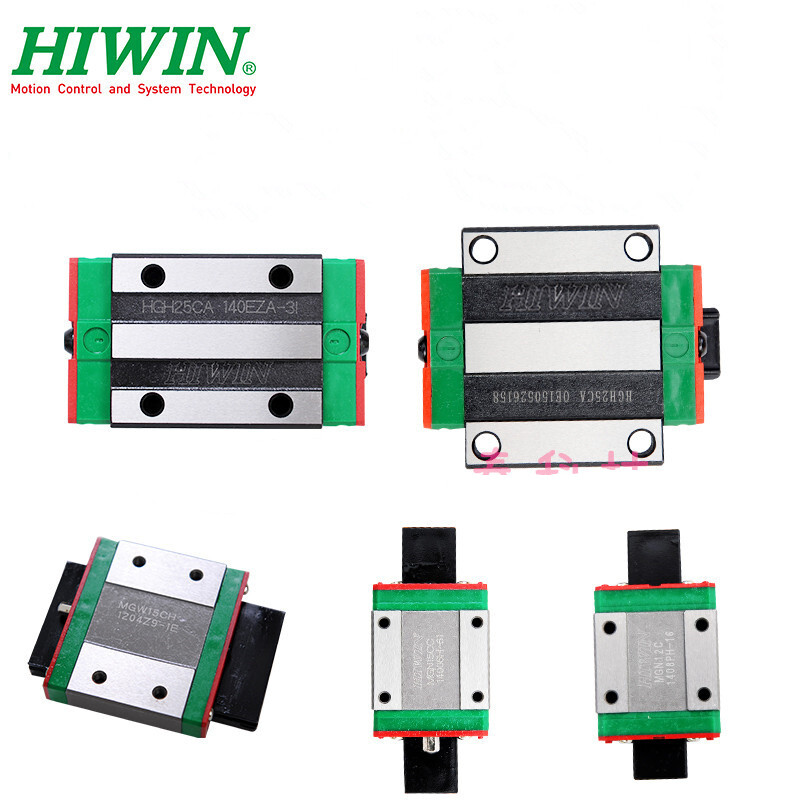 CNC Router HIWIN HGR20 HGH20 Linear Guide Rail & 2pc HGH20CA HGW20CC Rail Block