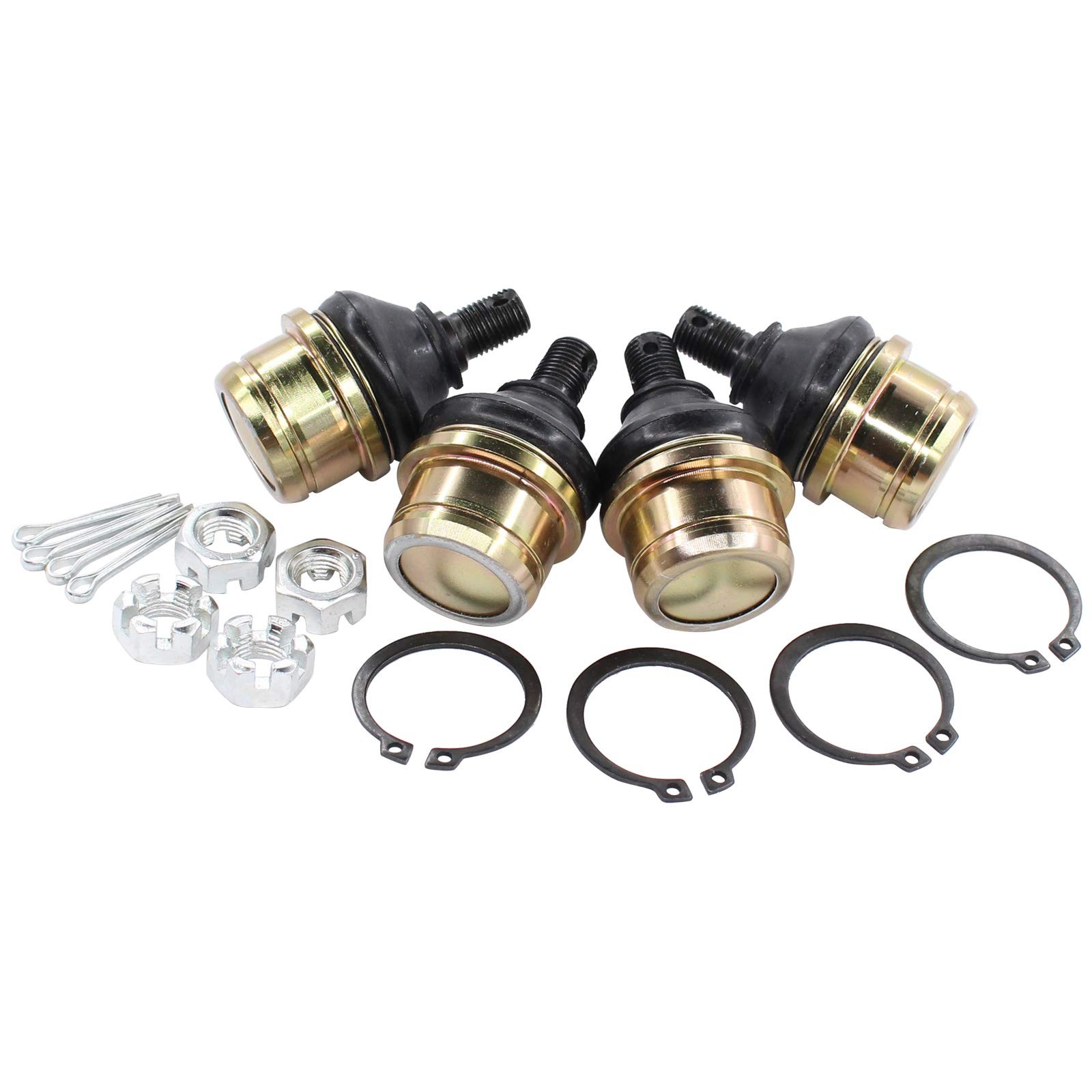 NewYall Pack of 4 Lower and Upper Ball Joints for Honda Rancher 420 Foreman…