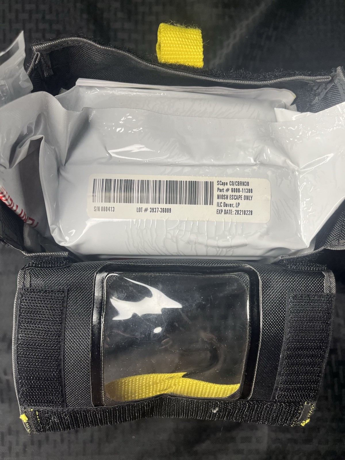 NEW – Niosh Scape CO/CBRN30 Air Purifying Escape Respirator
