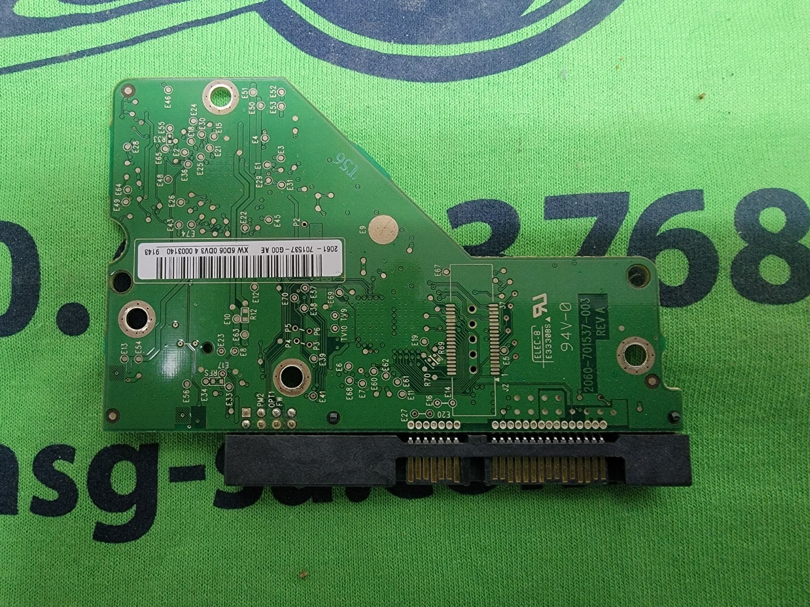 HDD – PCB ONLY – Western Digital PCB Logic Board 2060-771537-003 REV A – PCB