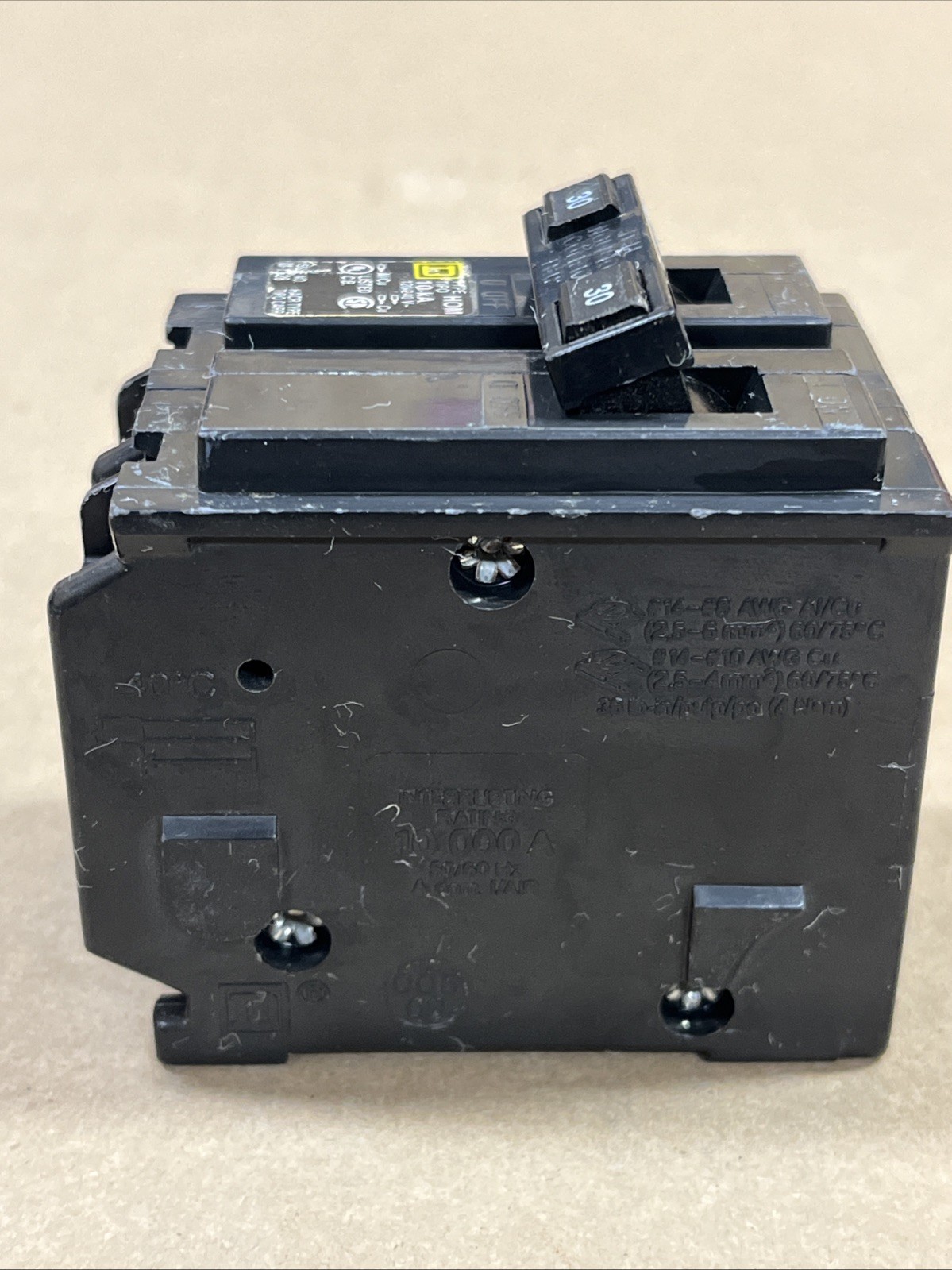 SQ-D SQUARE D HOM230 HOMELINE 30A 240V Double Pole (14)
