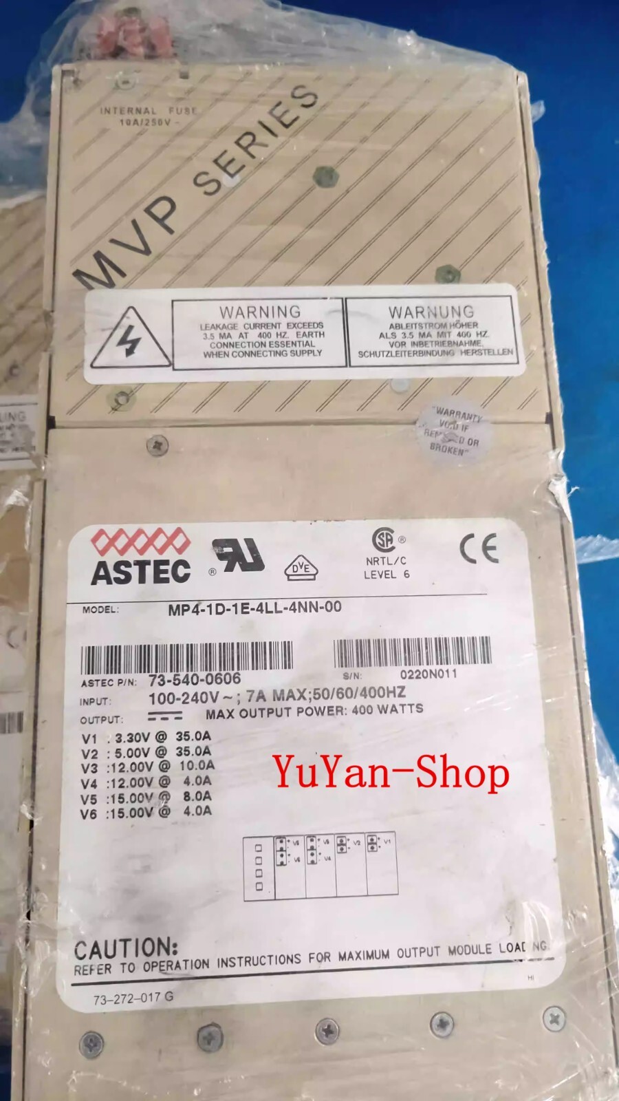 1PC MP4-1D-1E-4LL-4NN-00 73-540-0606 SHIP EXPRESS 90days Warranty P2793E YL