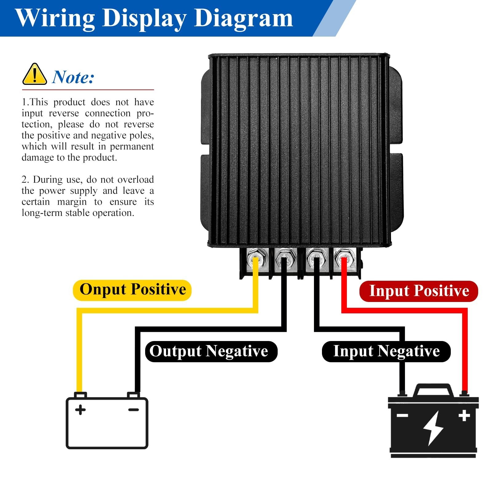 600W Dc-Dc 24V 25A Power Converter 12V to 24V Step-Up Transformer, Shockproof…