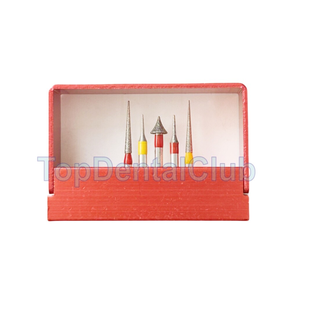 Dental Burs Interproximal Enamel Reduction IPR Diamond Bur Grind Polishing Kit